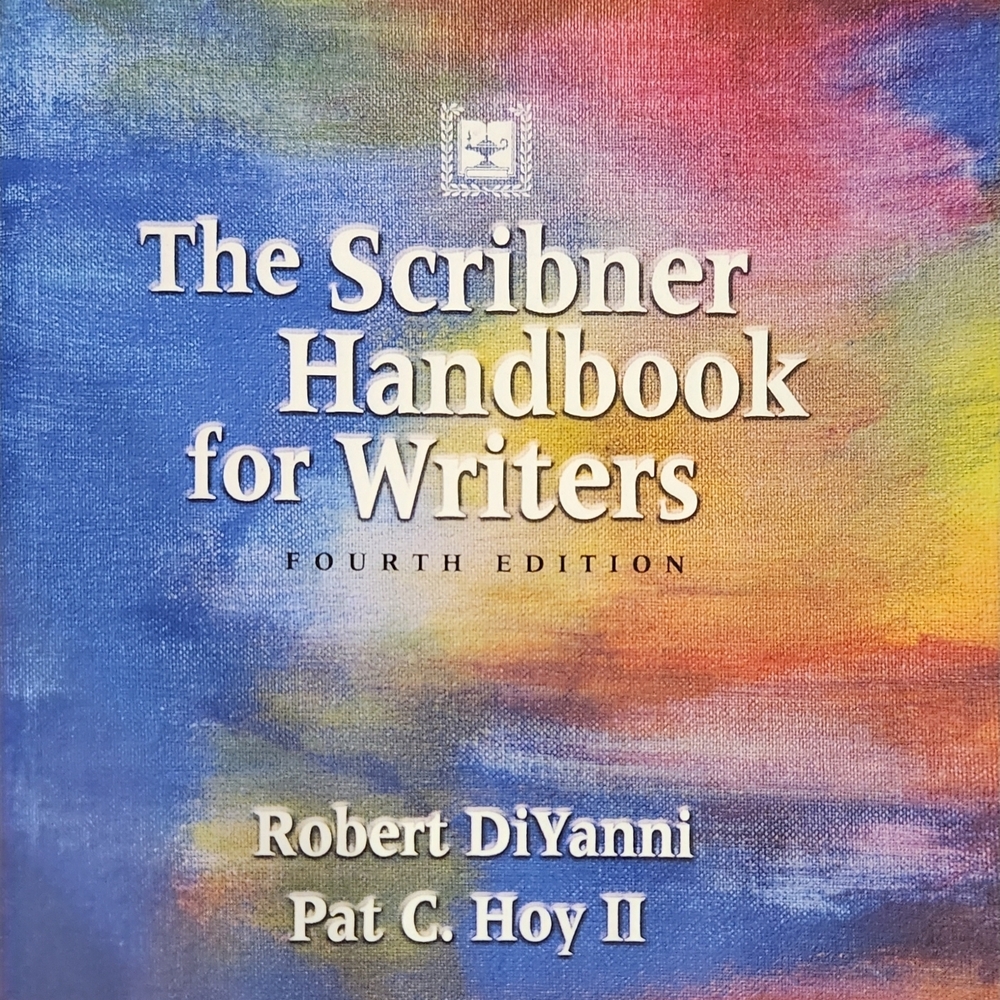 The Scribner Handbook for Writers - Colorful Cover